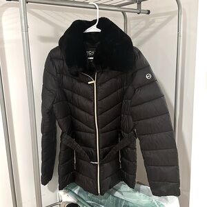 Michael Kors Women Black Down Coat